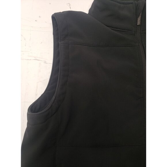 Cinch Mens Concealed Carry Bonded  Double Black Softshell Vest Size Small - Picture 3 of 16